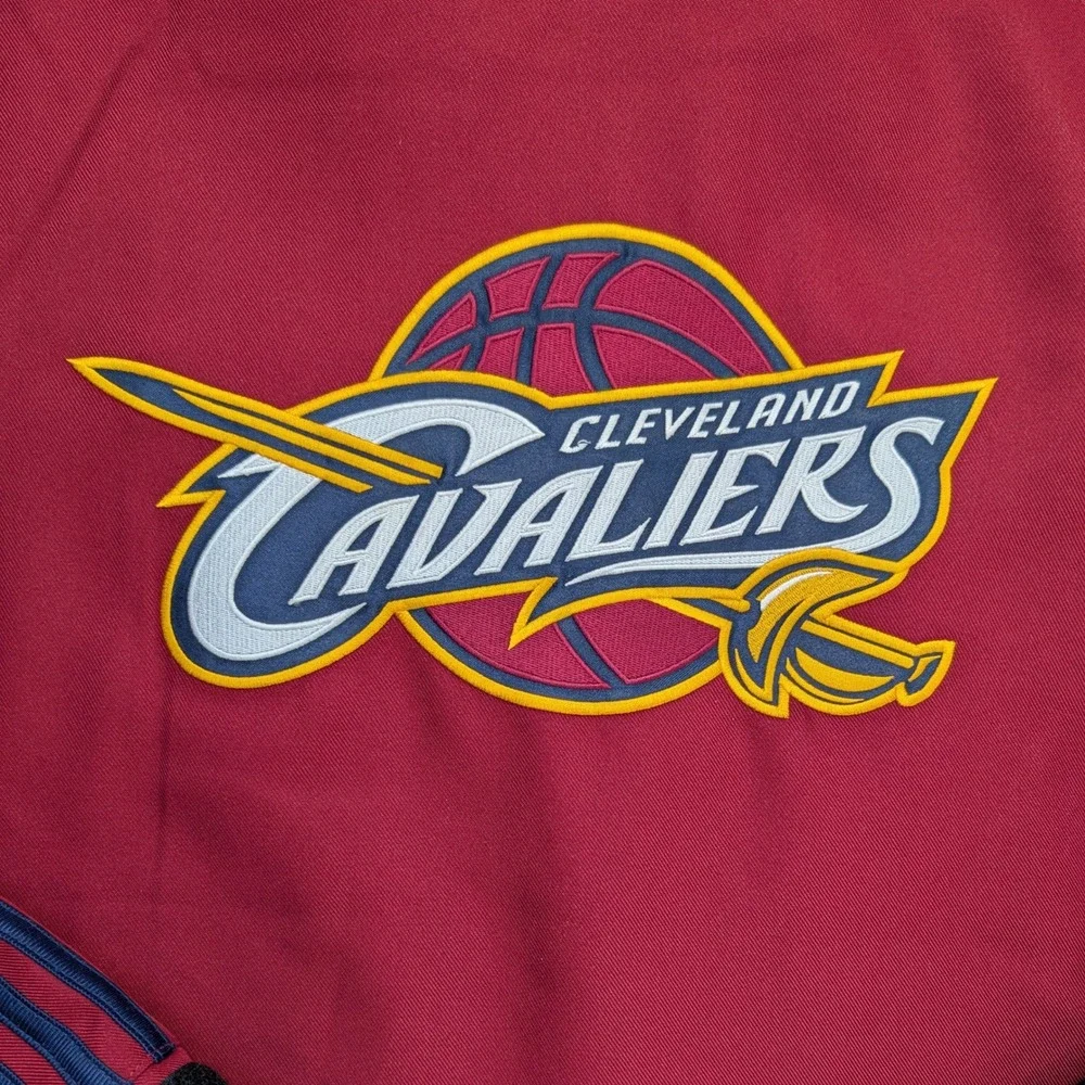 Adidas Cleveland Cavaliers Full Zip Fleece Lined Jacket